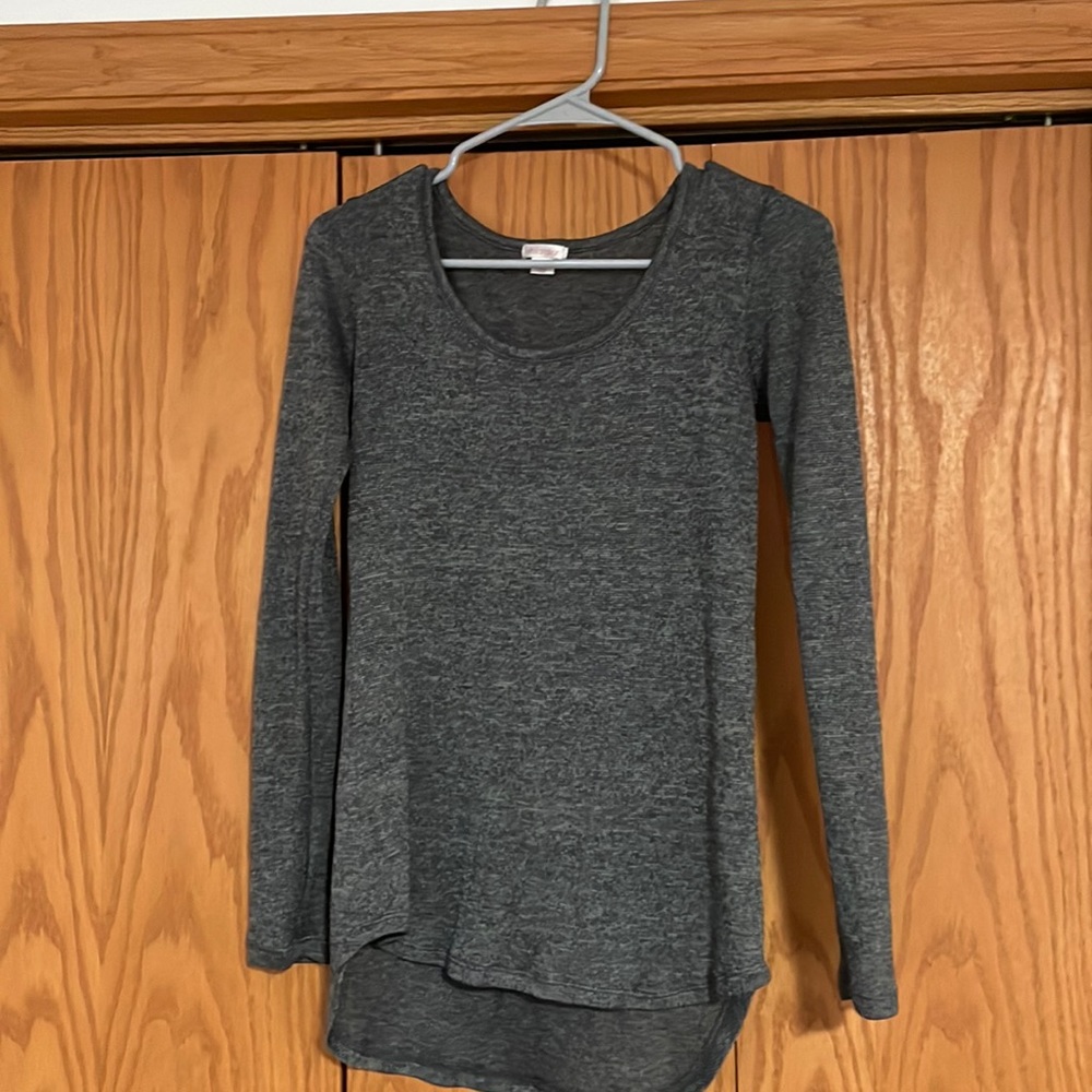Womens gray long sleeve
